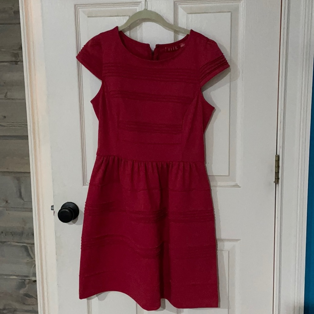 Elle…Red dress
